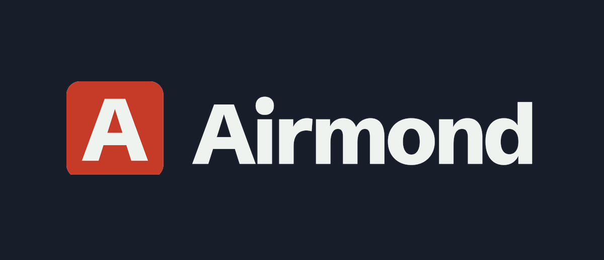 Airmond lockup on dark